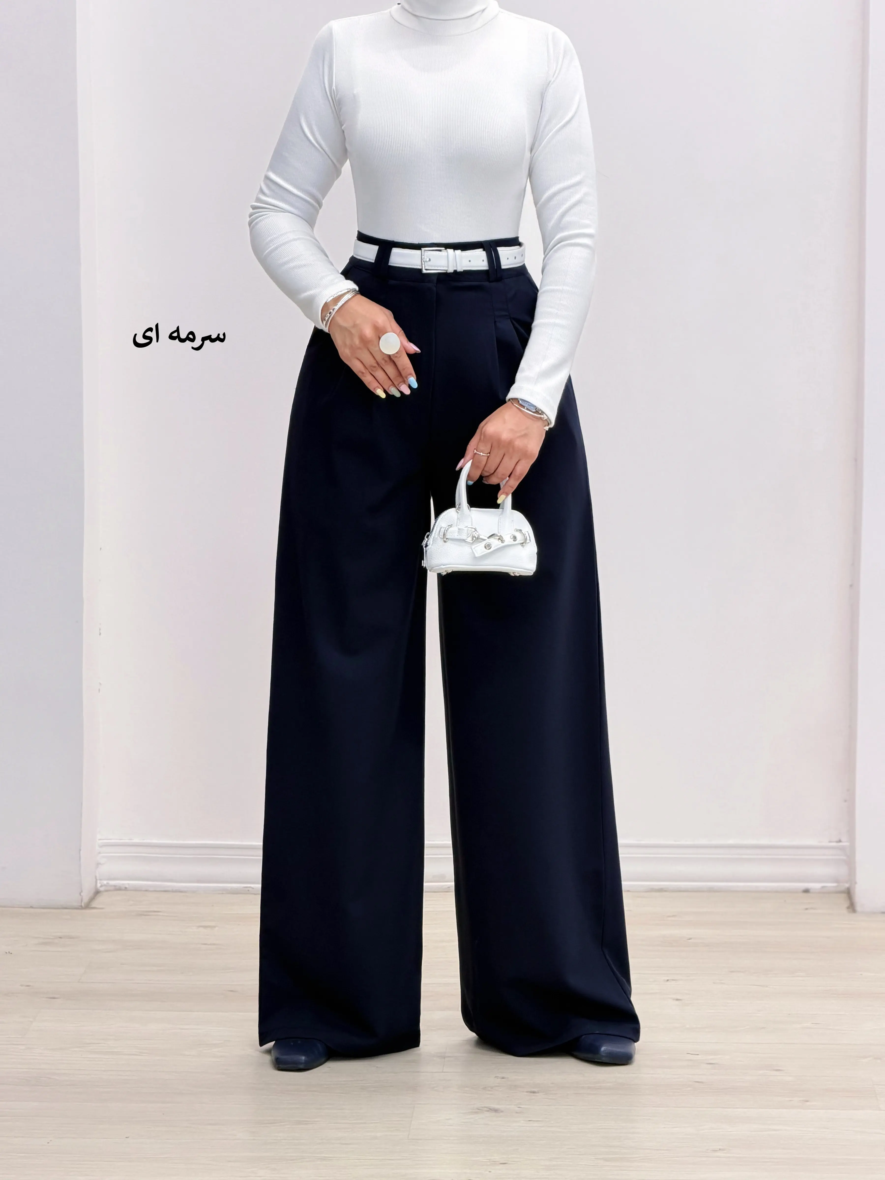 7160-شلوار فول بگ فونیا